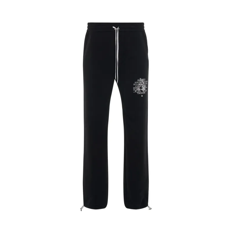 Precious Memories Sweatpant in Black sold by MARAIS