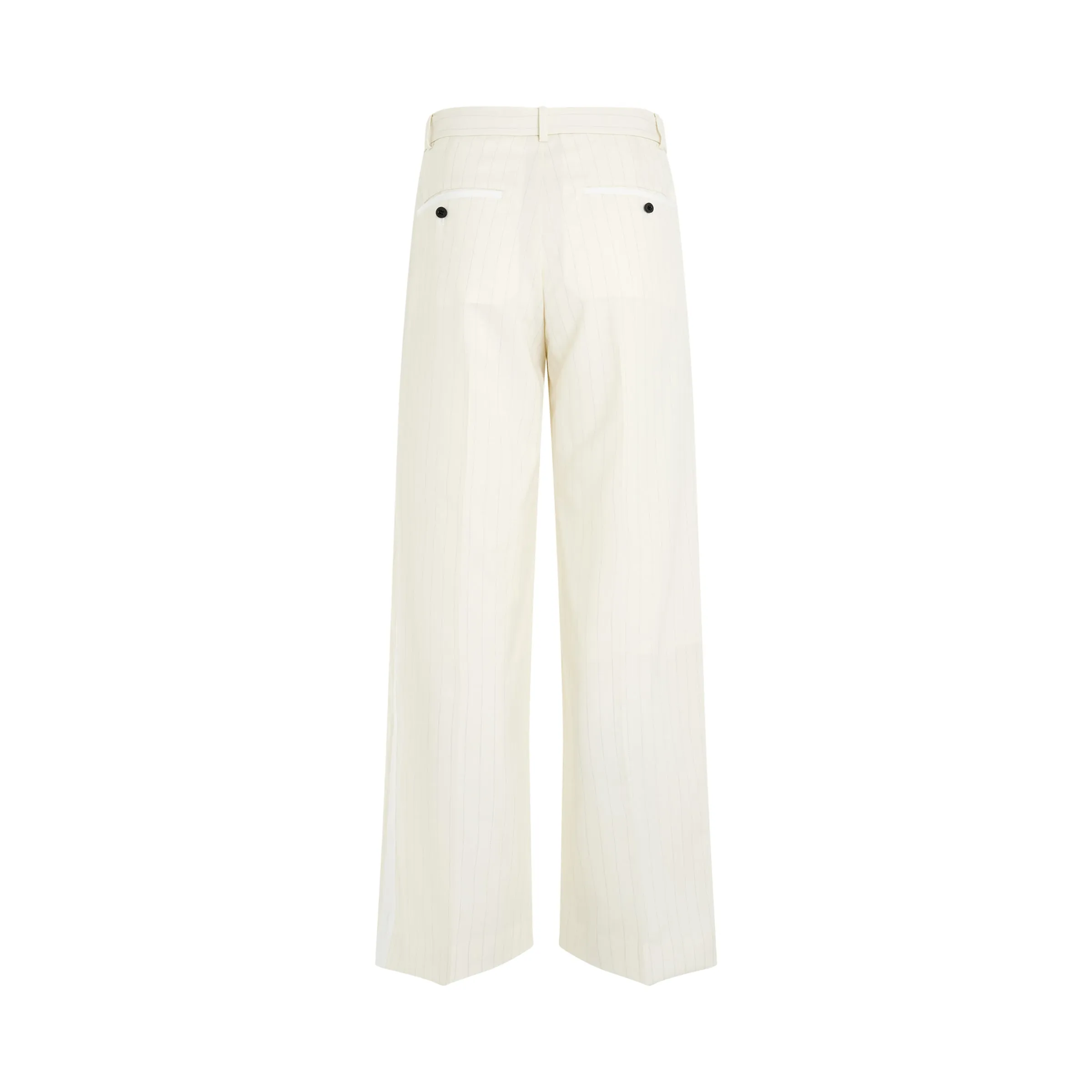 Chalk Stripe Pants in Off White sold by MARAIS product image thumbnail 4