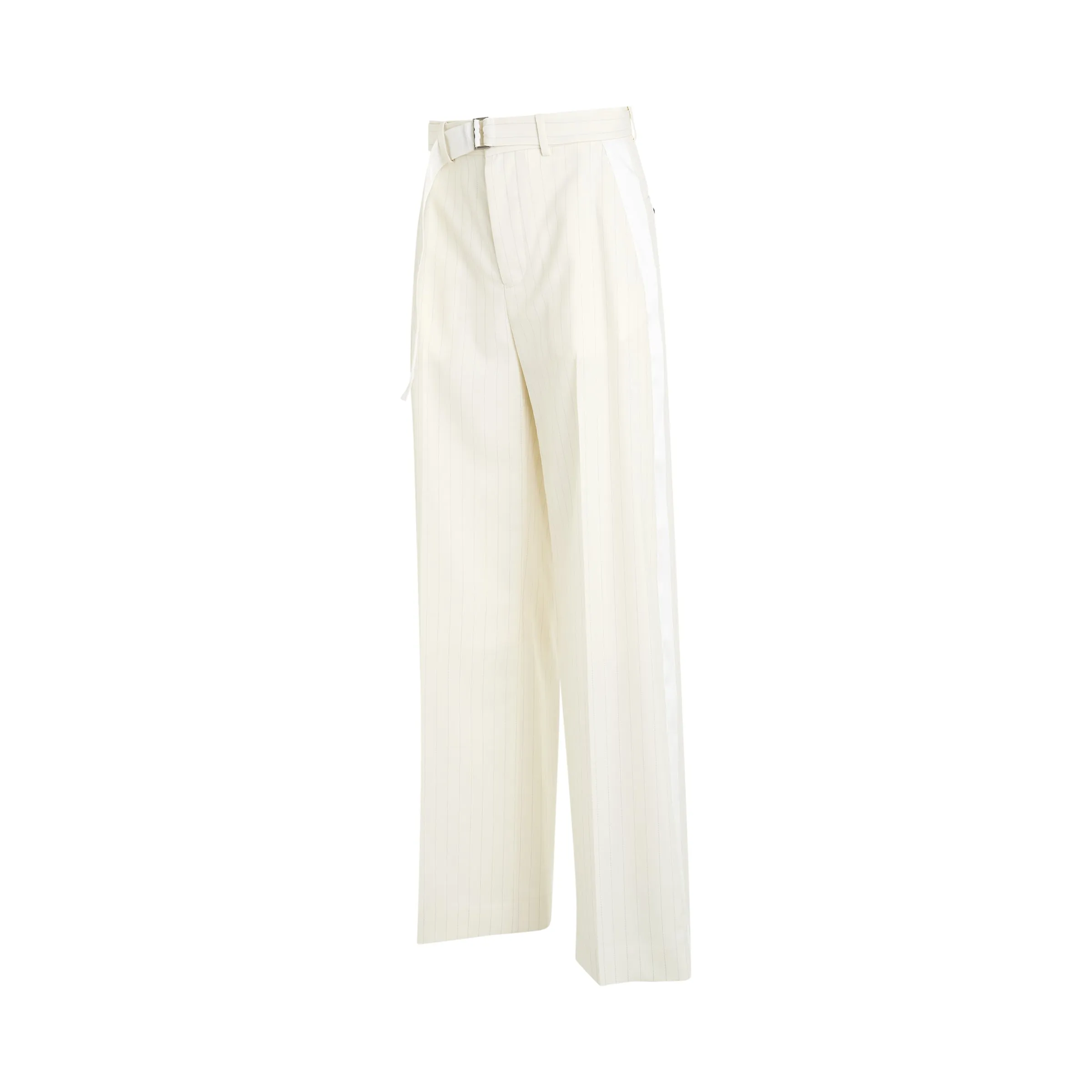 Chalk Stripe Pants in Off White sold by MARAIS product image thumbnail 2