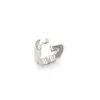 G Chain Silver Open Ring in Silver sold by MARAIS