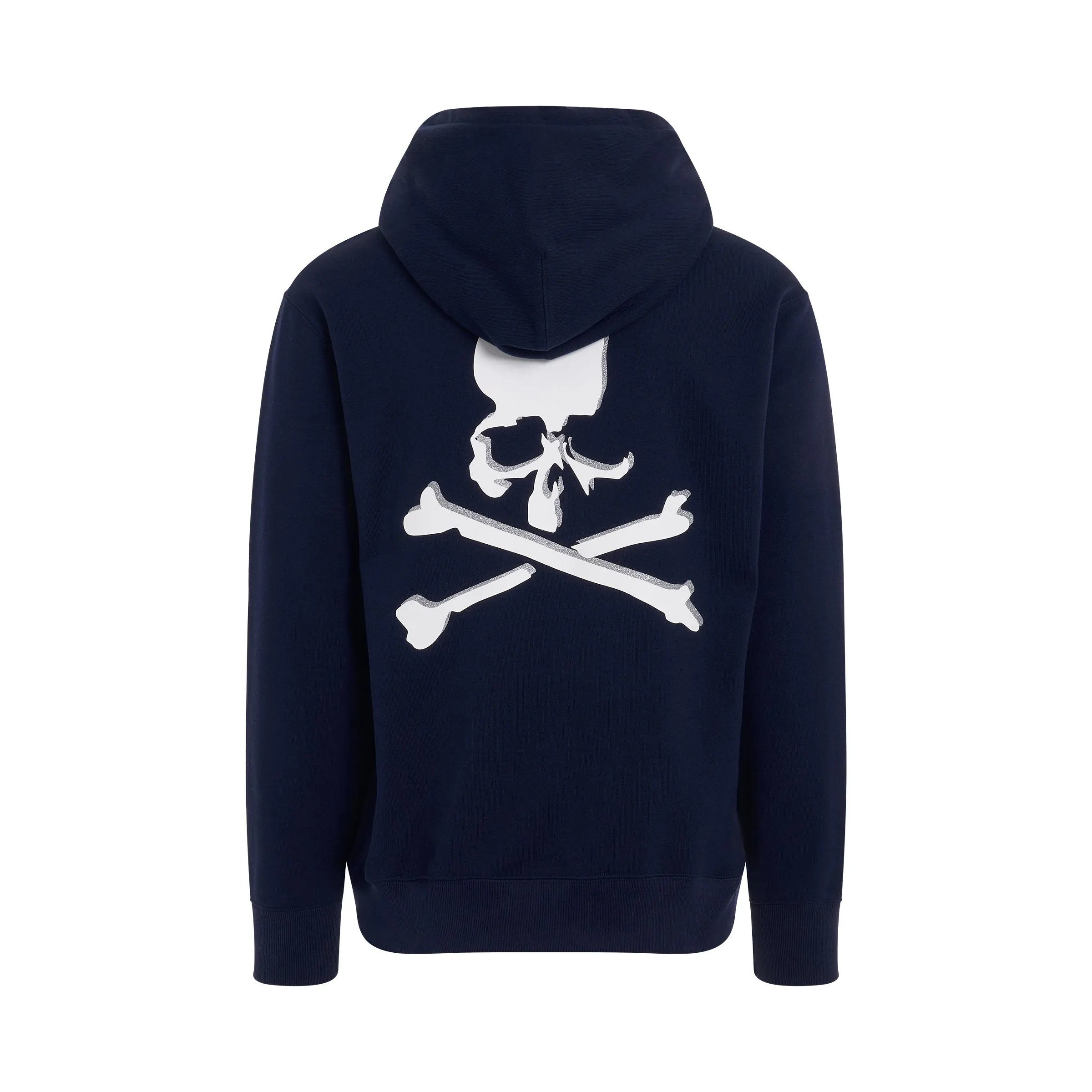 Classic Logo and Skull Hoodie in Navy sold by MARAIS product image thumbnail 4