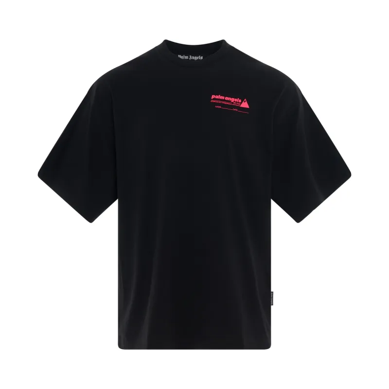 PA Ski Club Classic T-Shirt in Black/Multicolour sold by MARAIS