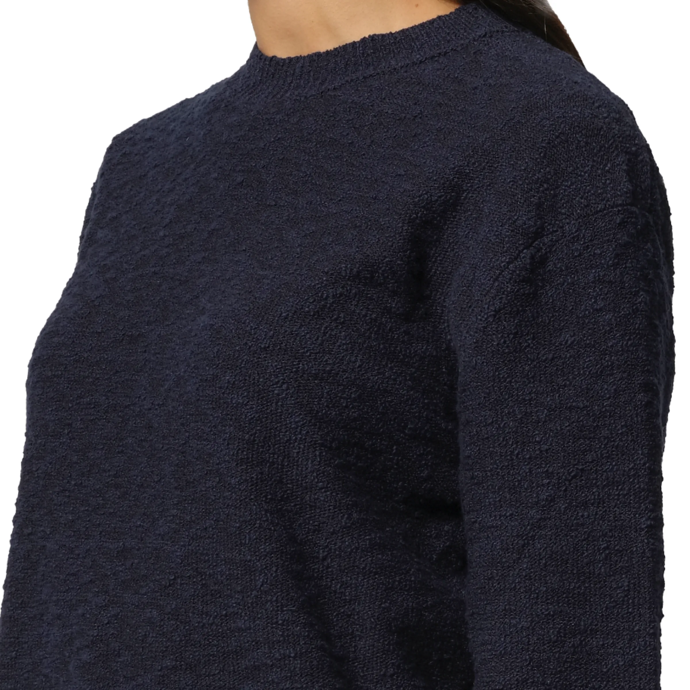 Boucle Sweater in Blue sold by MARAIS product image thumbnail 3