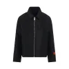 Ex-Rat Nylon Security Jacket in Black sold by MARAIS