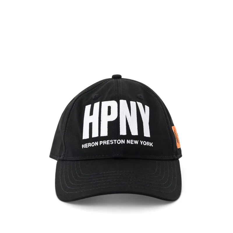 Regular HPNY Hat in Black/White sold by MARAIS