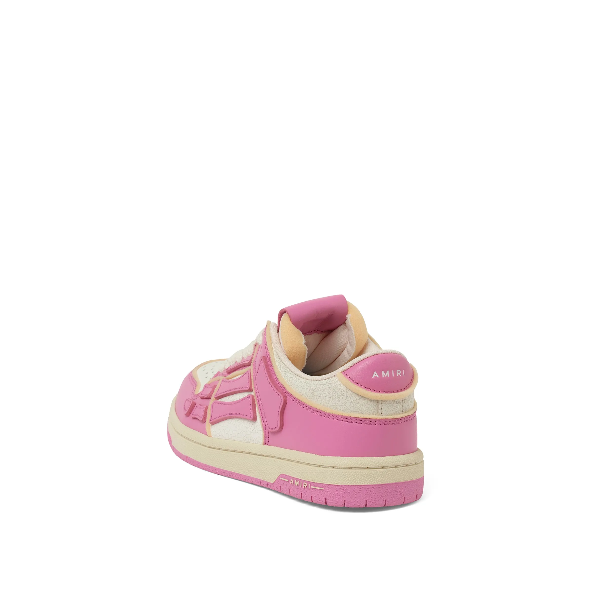 Collegiate Skeleton Sneaker in Fuchsia Pink/White sold by MARAIS product image thumbnail 3