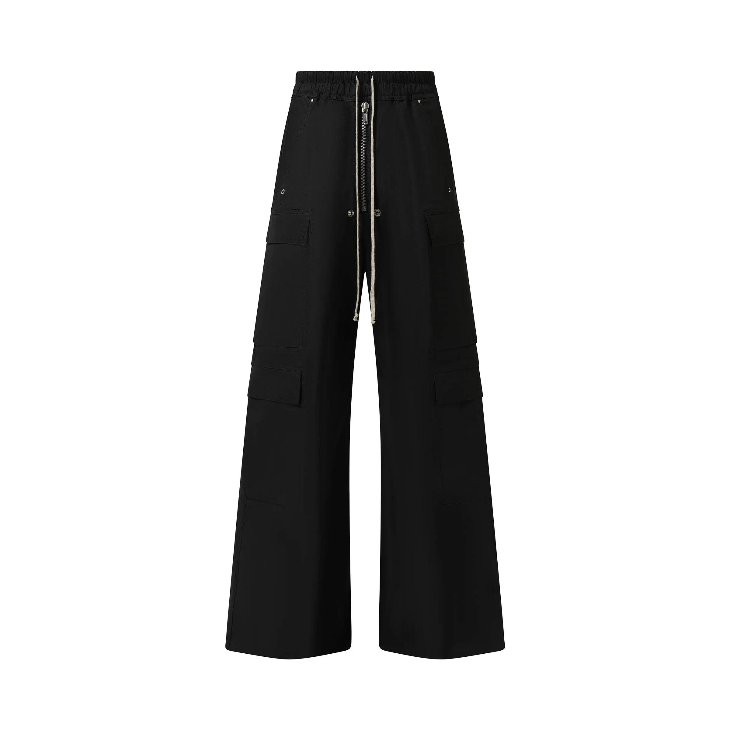 Cotton Poplin Cargobelas Pants in Black sold by MARAIS product image thumbnail 2