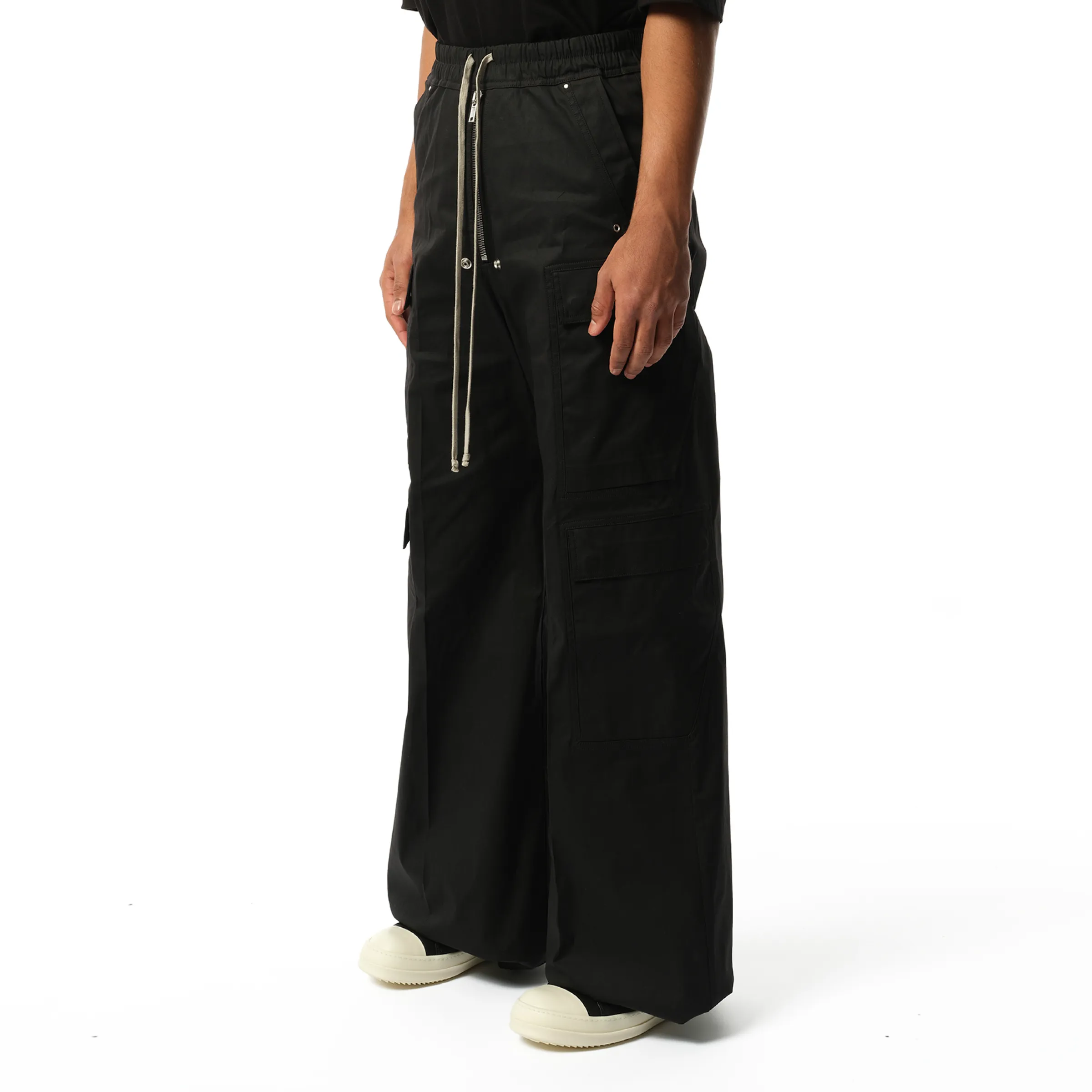 Cotton Poplin Cargobelas Pants in Black sold by MARAIS product image thumbnail 5
