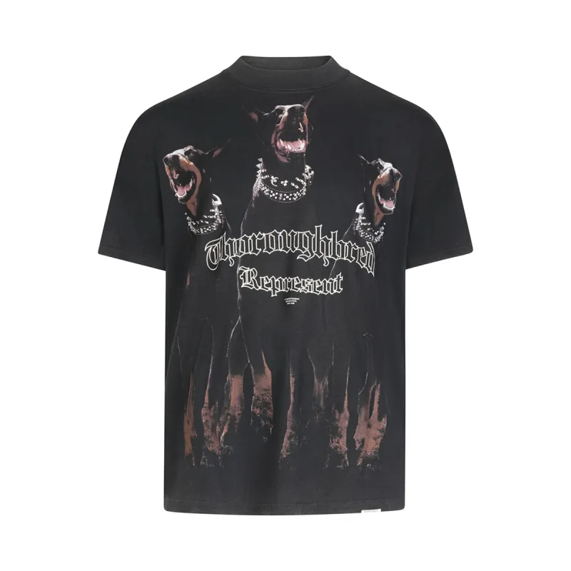 Thoroughbred T-Shirt in Vintage Black sold by MARAIS