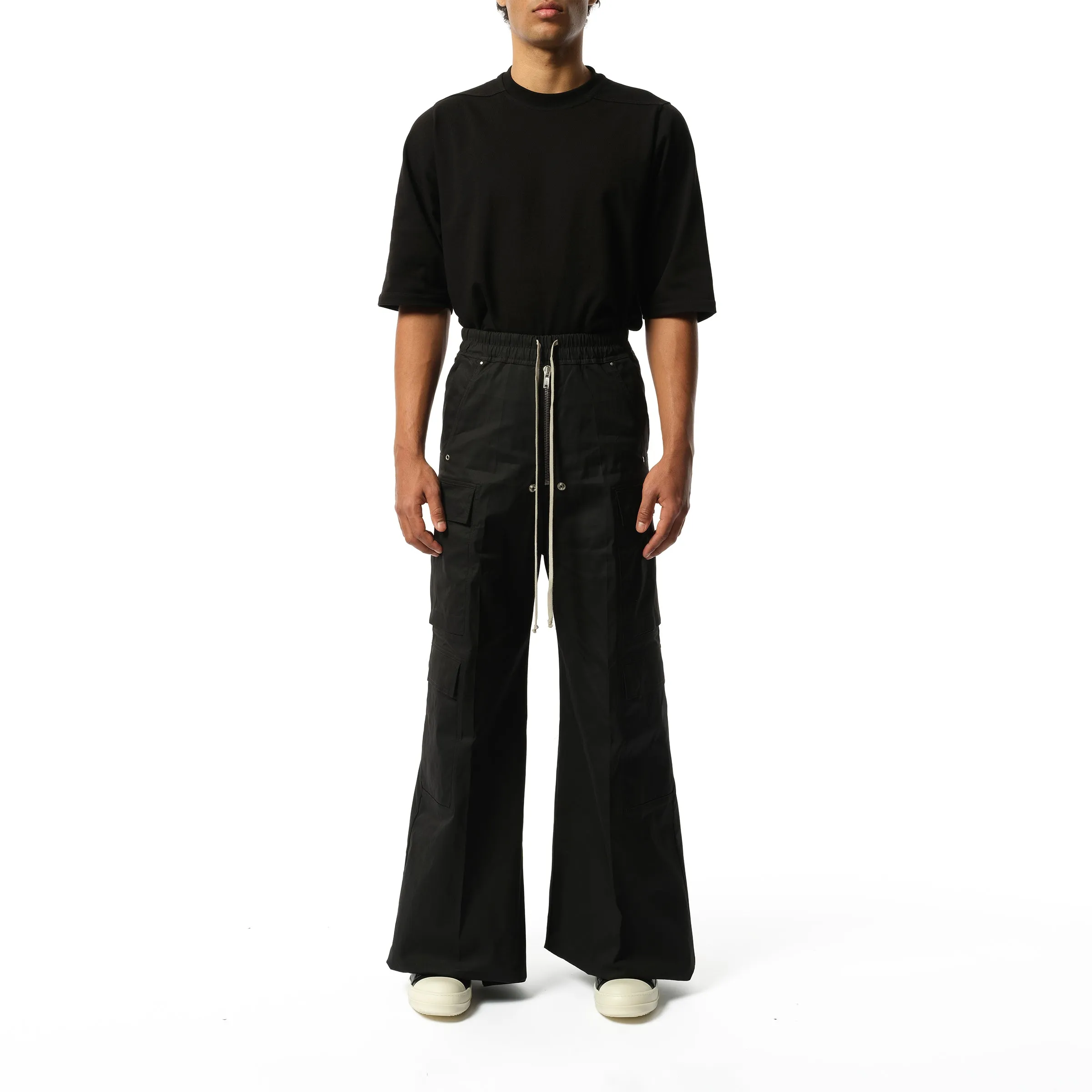 Cotton Poplin Cargobelas Pants in Black sold by MARAIS product image thumbnail 4