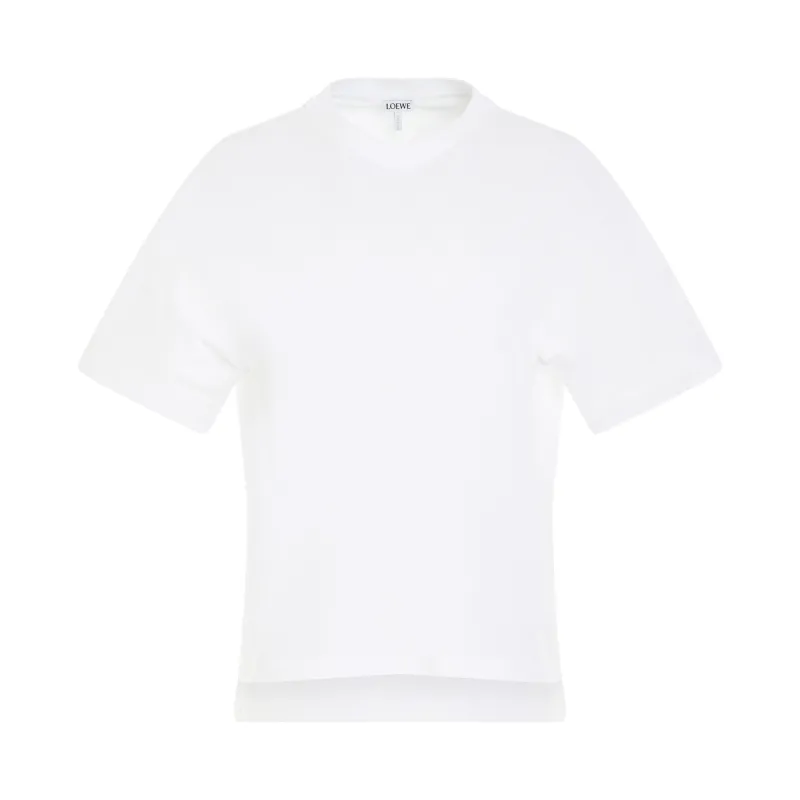 Anagram Boxy Fit T-Shirt in White sold by MARAIS