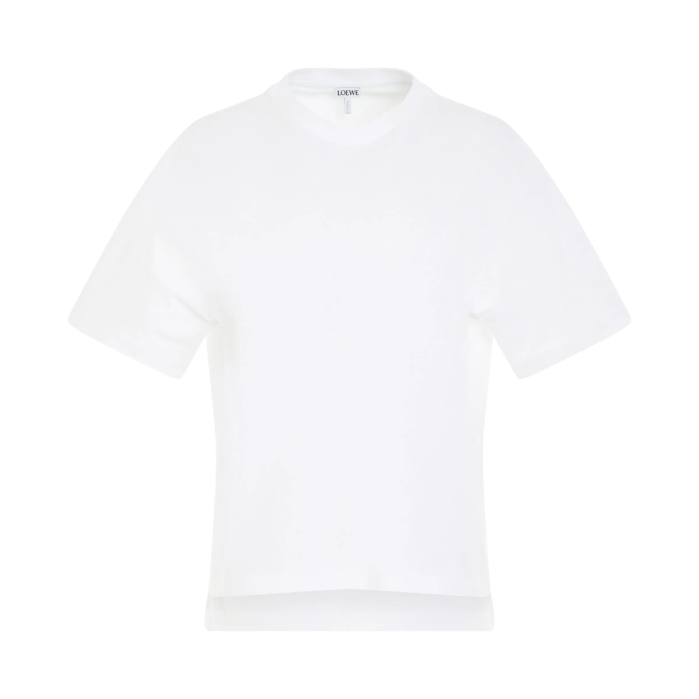 Anagram Boxy Fit T-Shirt in White sold by MARAIS