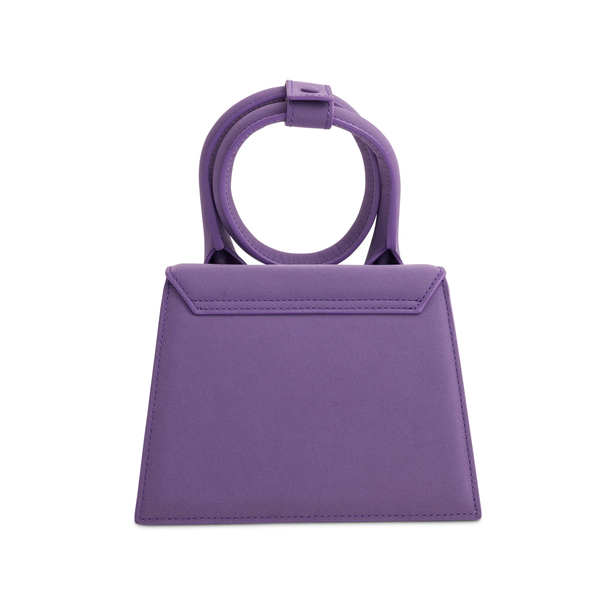Le Chiquito Noeud Leather Bag in Purple sold by MARAIS product image thumbnail 3