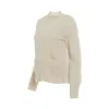 Wool Knit Cardigan in Off White sold by MARAIS