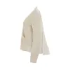 Wool Knit Cardigan in Off White sold by MARAIS