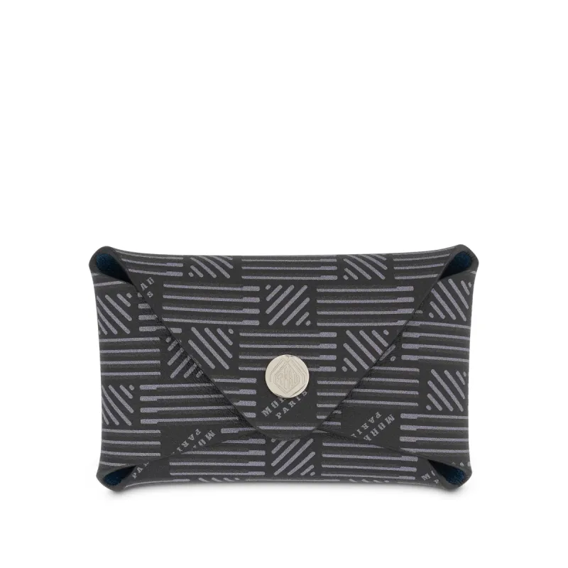 Origami Single Cardholder in Black sold by MARAIS