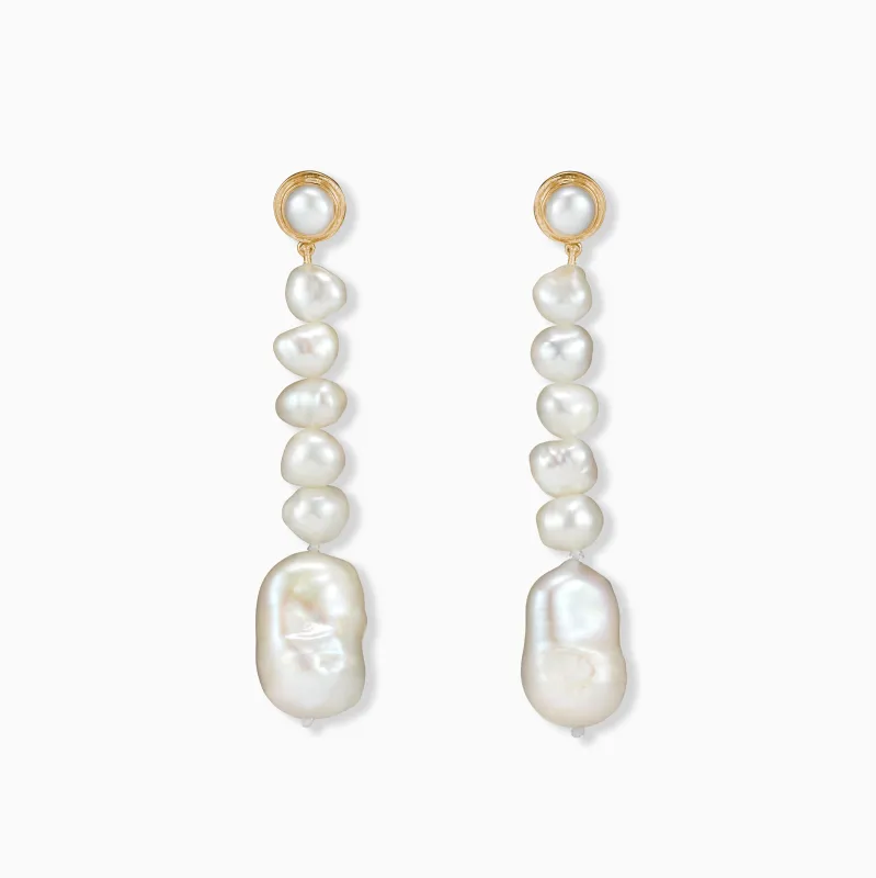 14k Emmanuelle Earrings made by AGMES