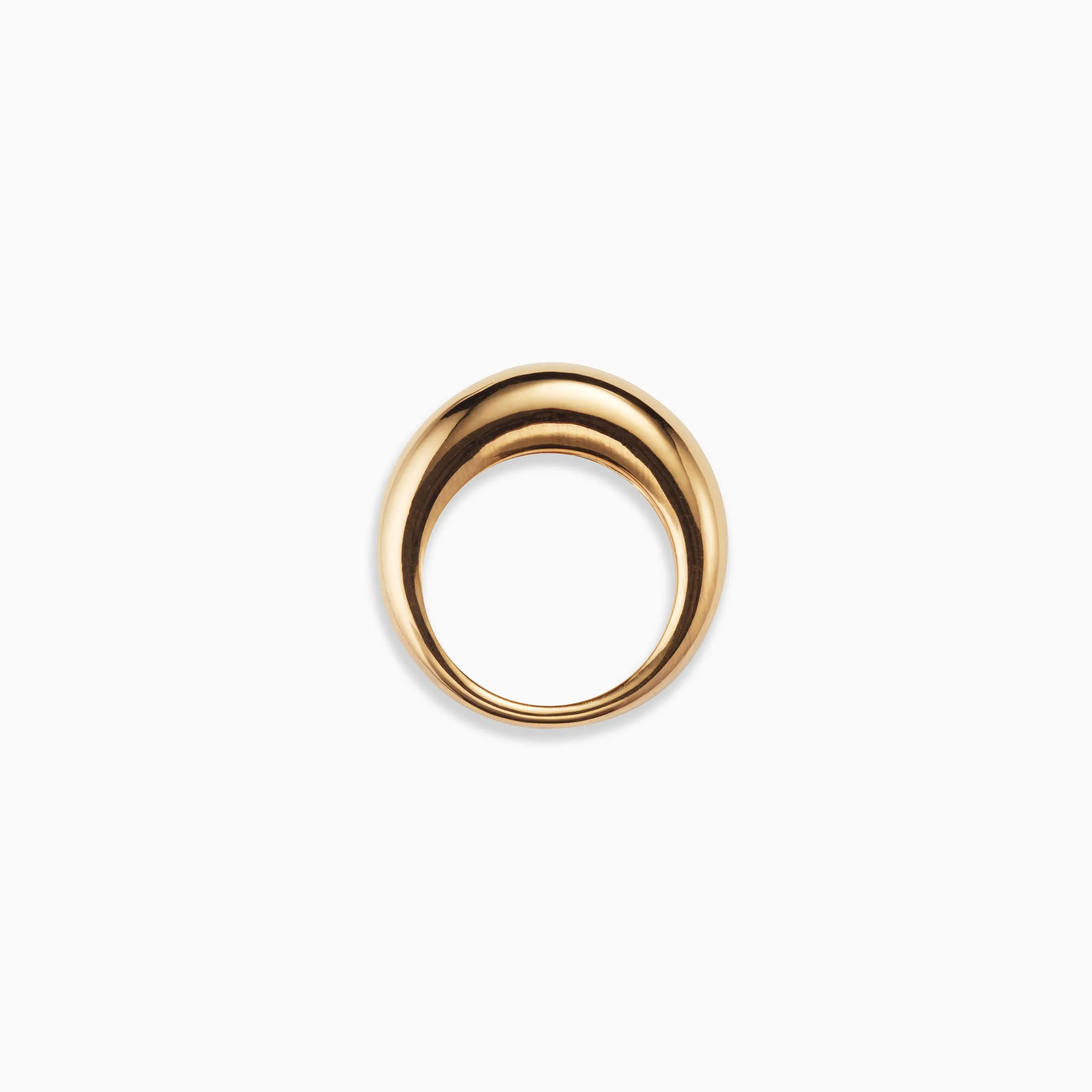 14k Domed Ring sold by AGMES product image thumbnail 3