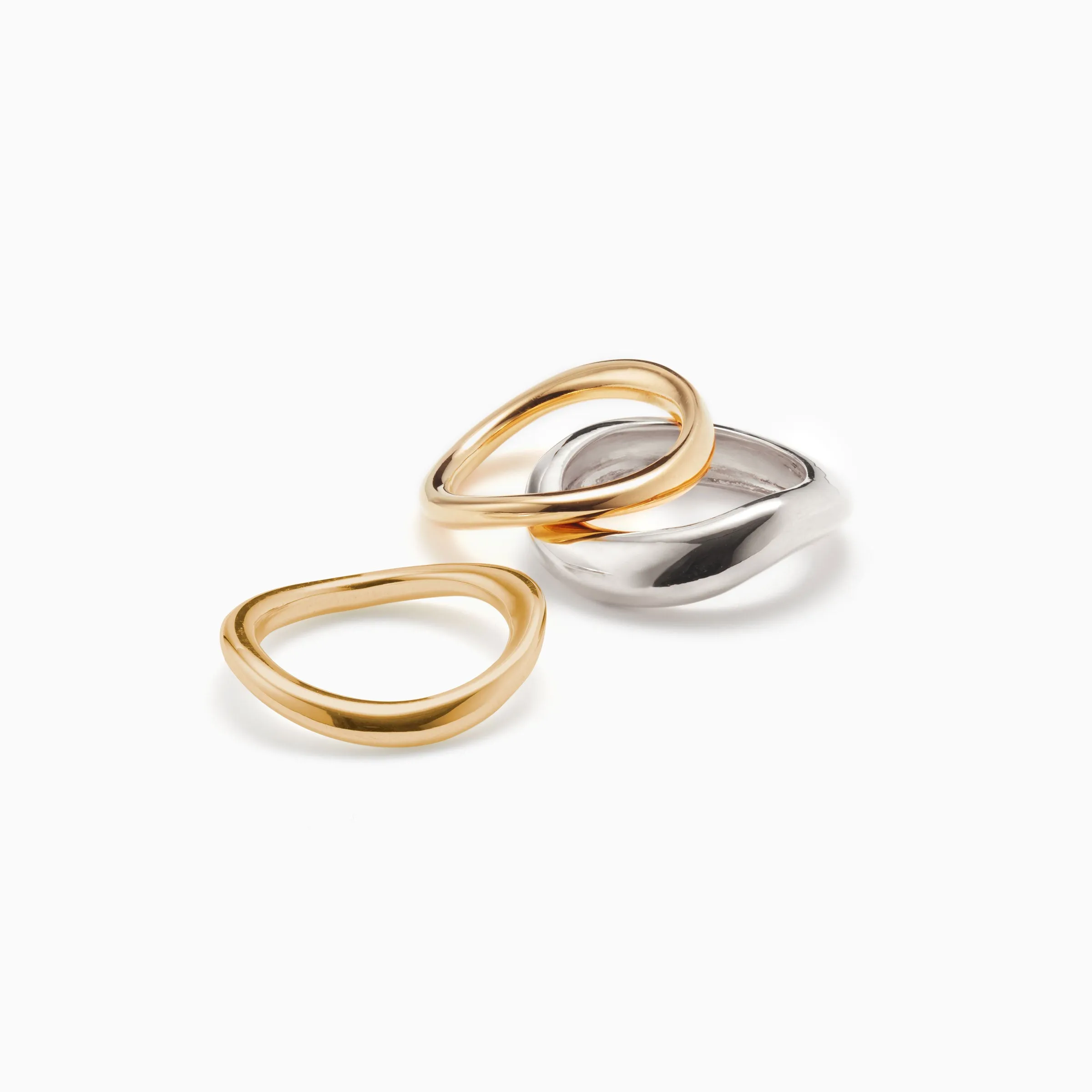 14k Astrid Ring Set III sold by AGMES product image thumbnail 3