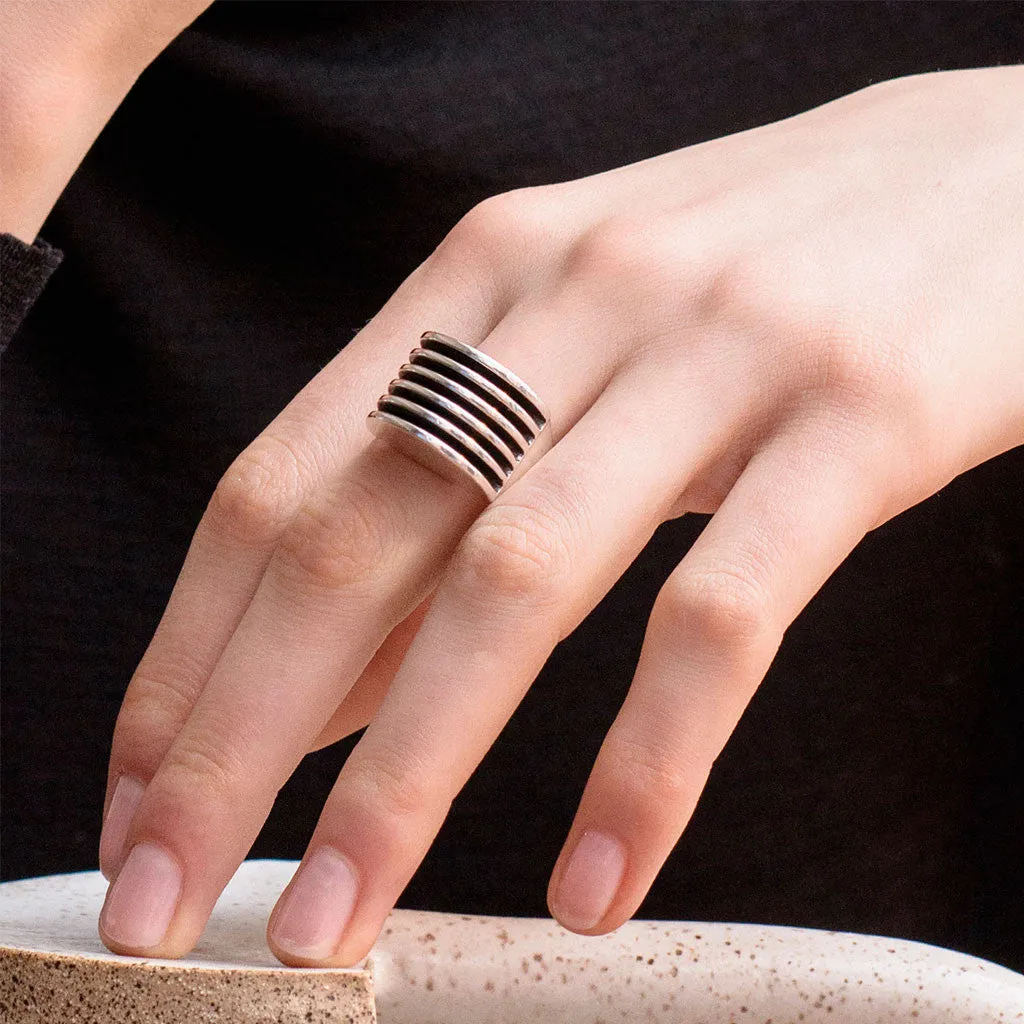 Wide Boeri Ring sold by AGMES product image thumbnail 5