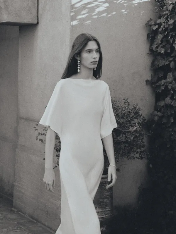 Long Flora Earrings made by AGMES