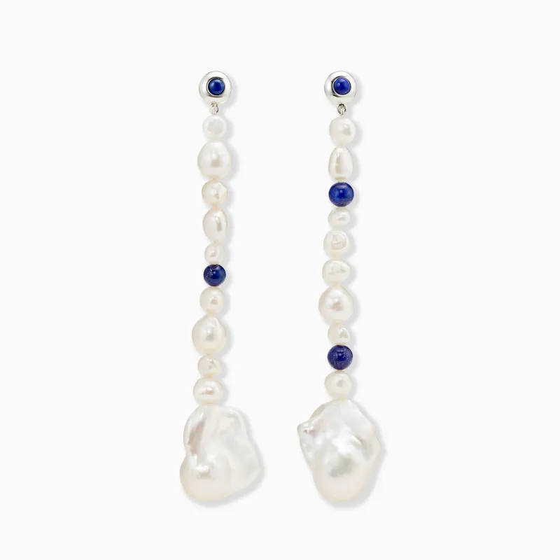 Long Kait Earrings made by AGMES