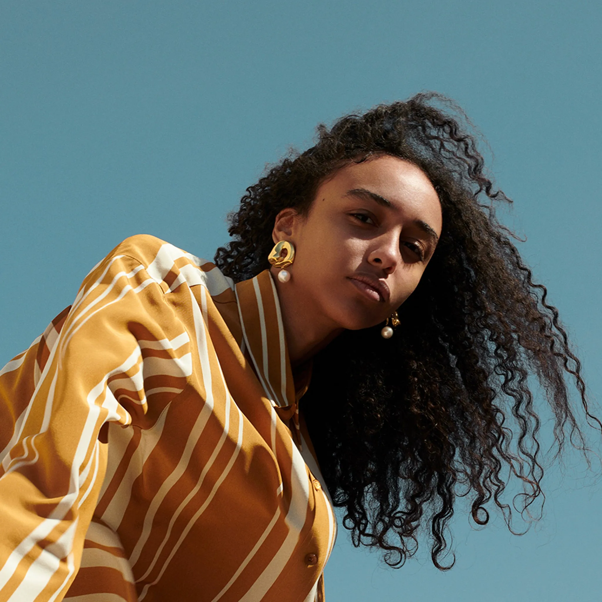 Large Sandra Earrings sold by AGMES product image thumbnail 3