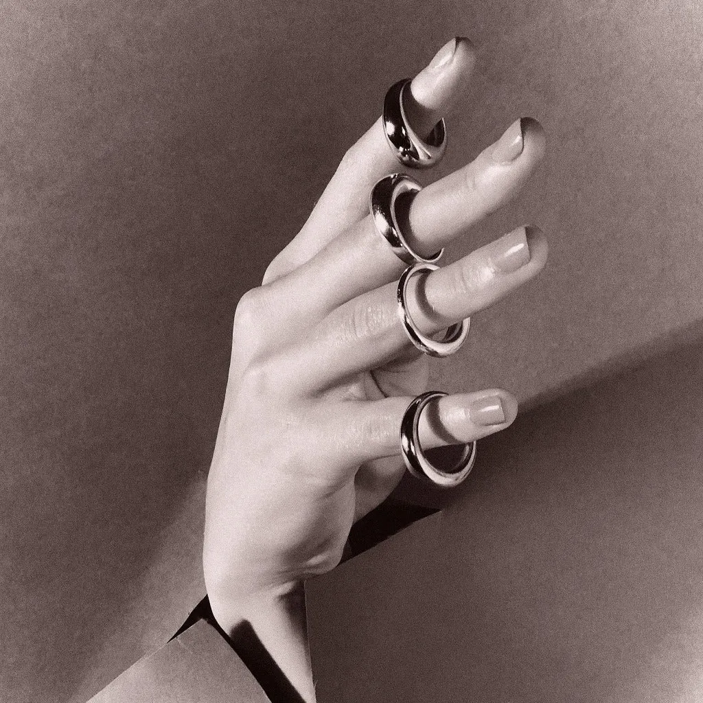 Thin Domed Ring sold by AGMES product image thumbnail 2