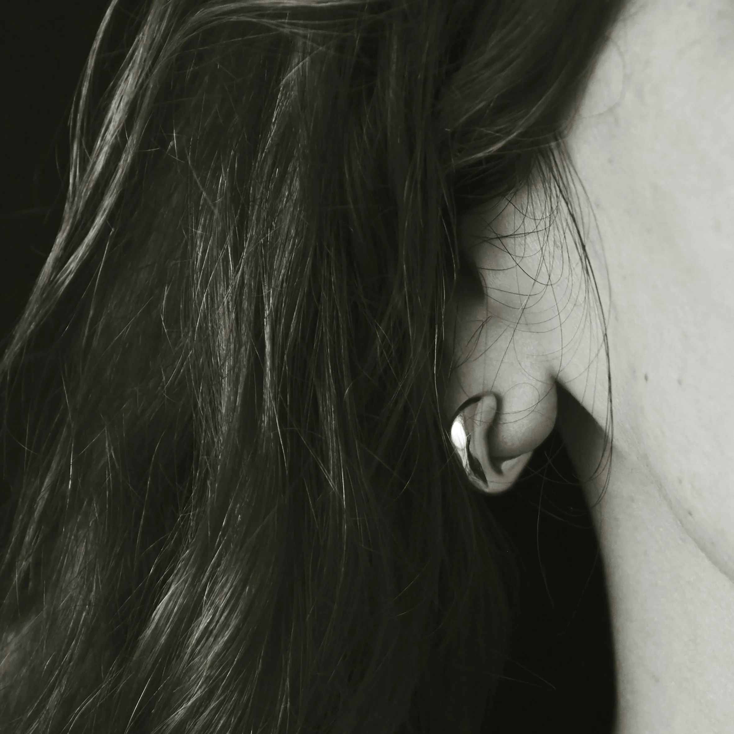 Small Dahlia Hoops sold by AGMES