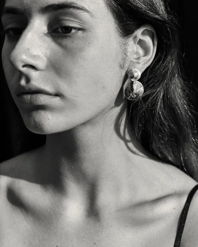 Short Stella Earrings made by AGMES