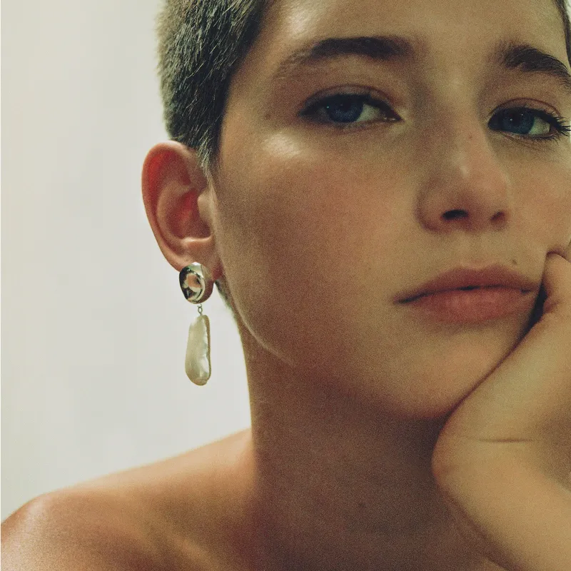 Baroque Patrice Earrings made by AGMES