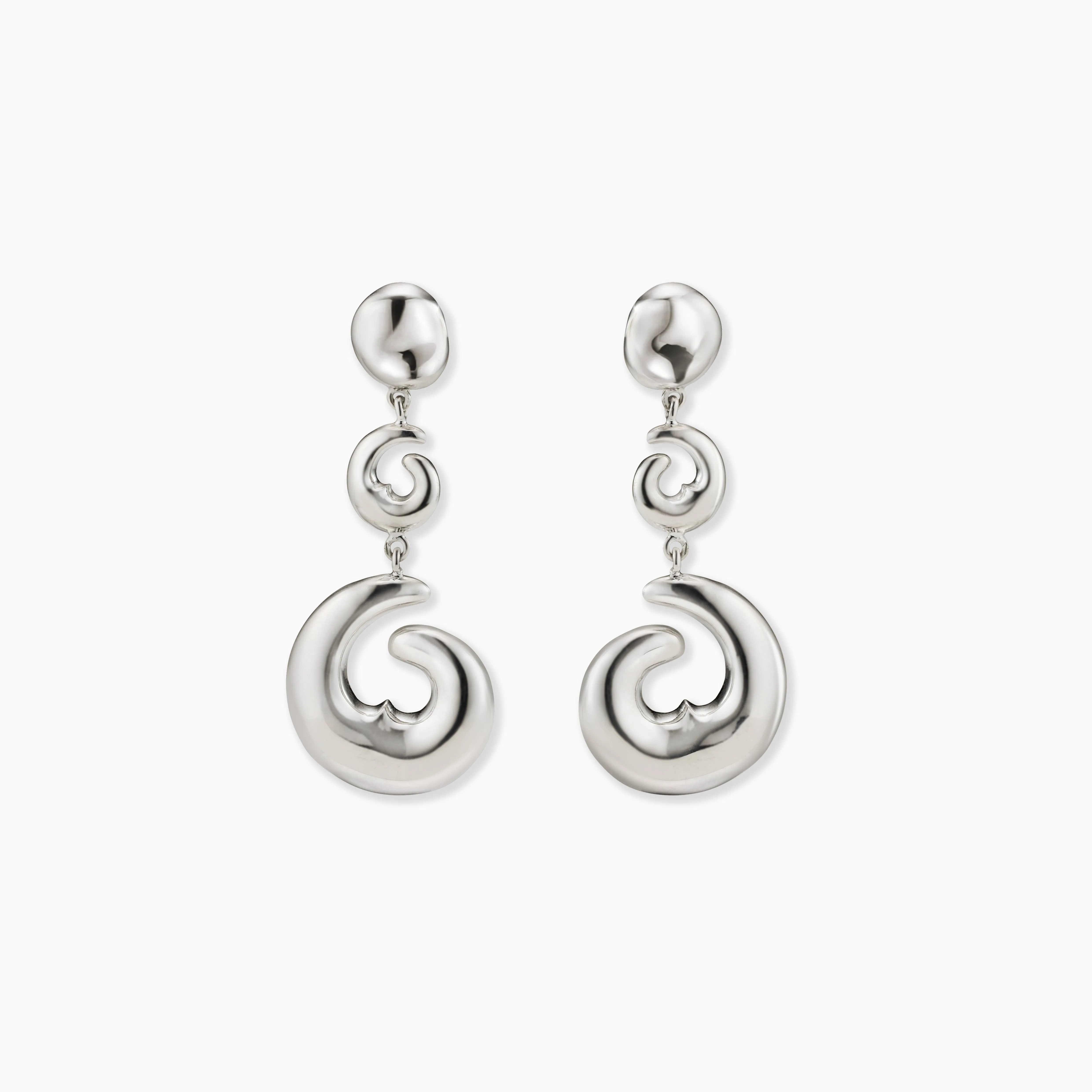 Short Hilda Earrings sold by AGMES