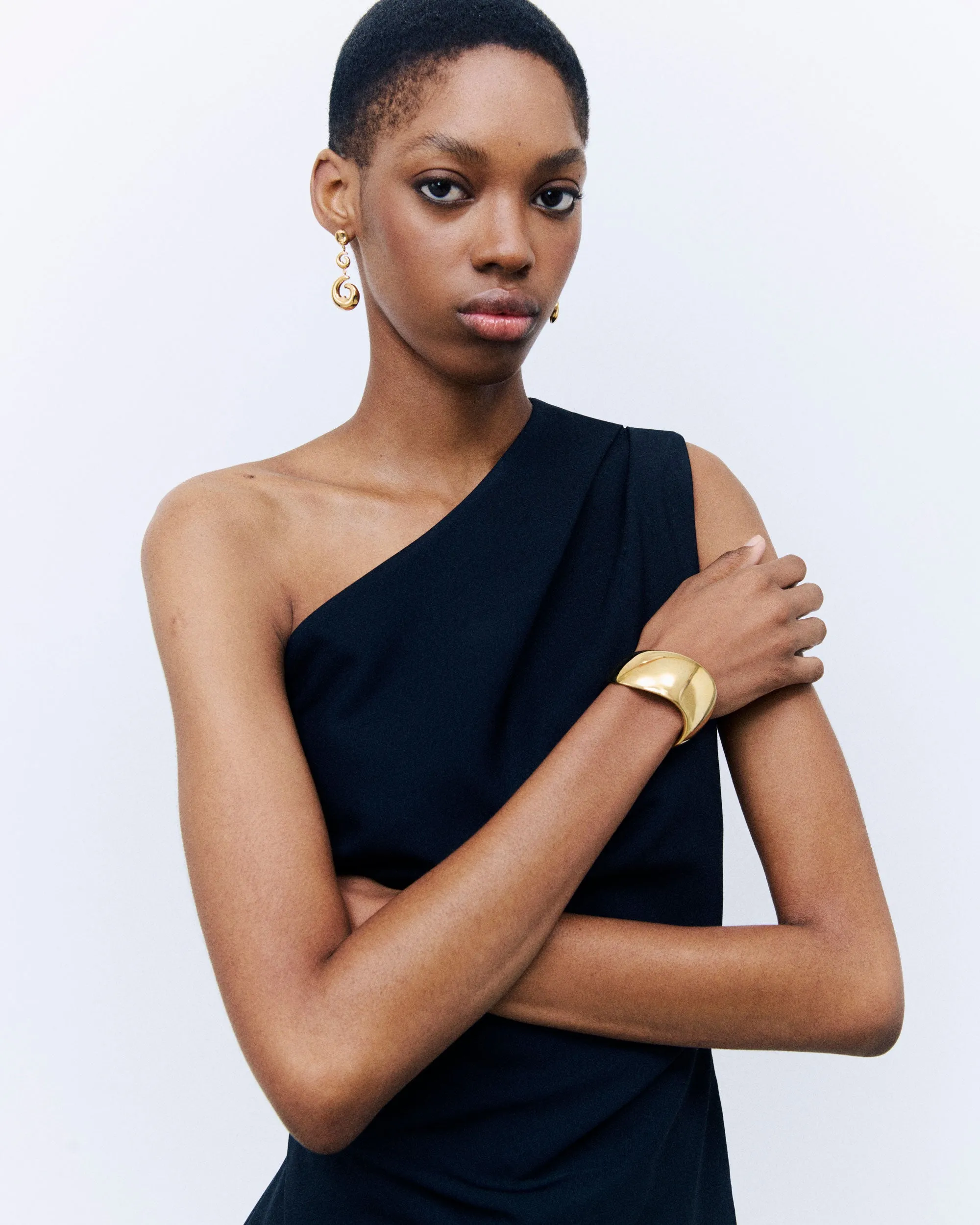 Short Hilda Earrings sold by AGMES product image thumbnail 4