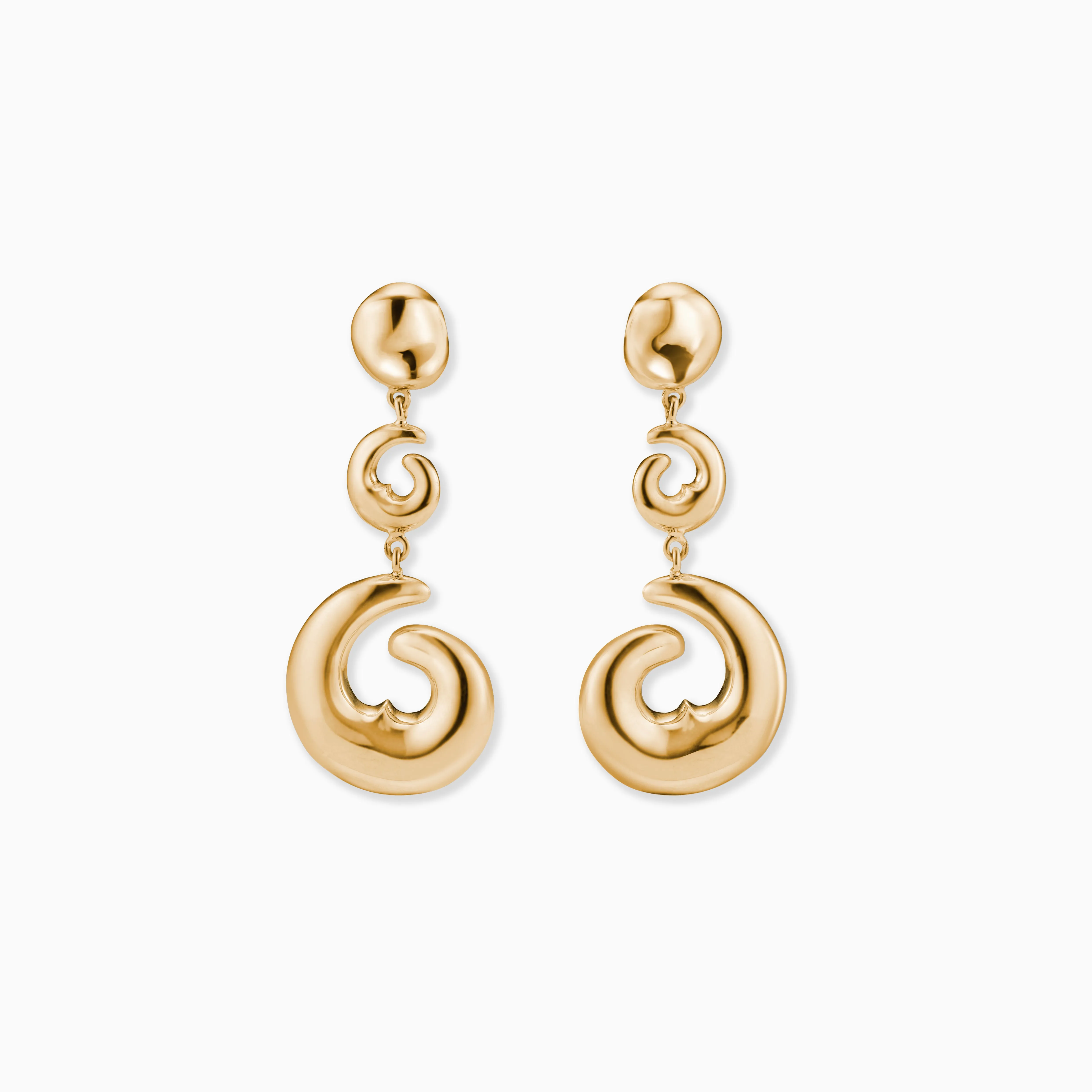 Short Hilda Earrings sold by AGMES product image thumbnail 3