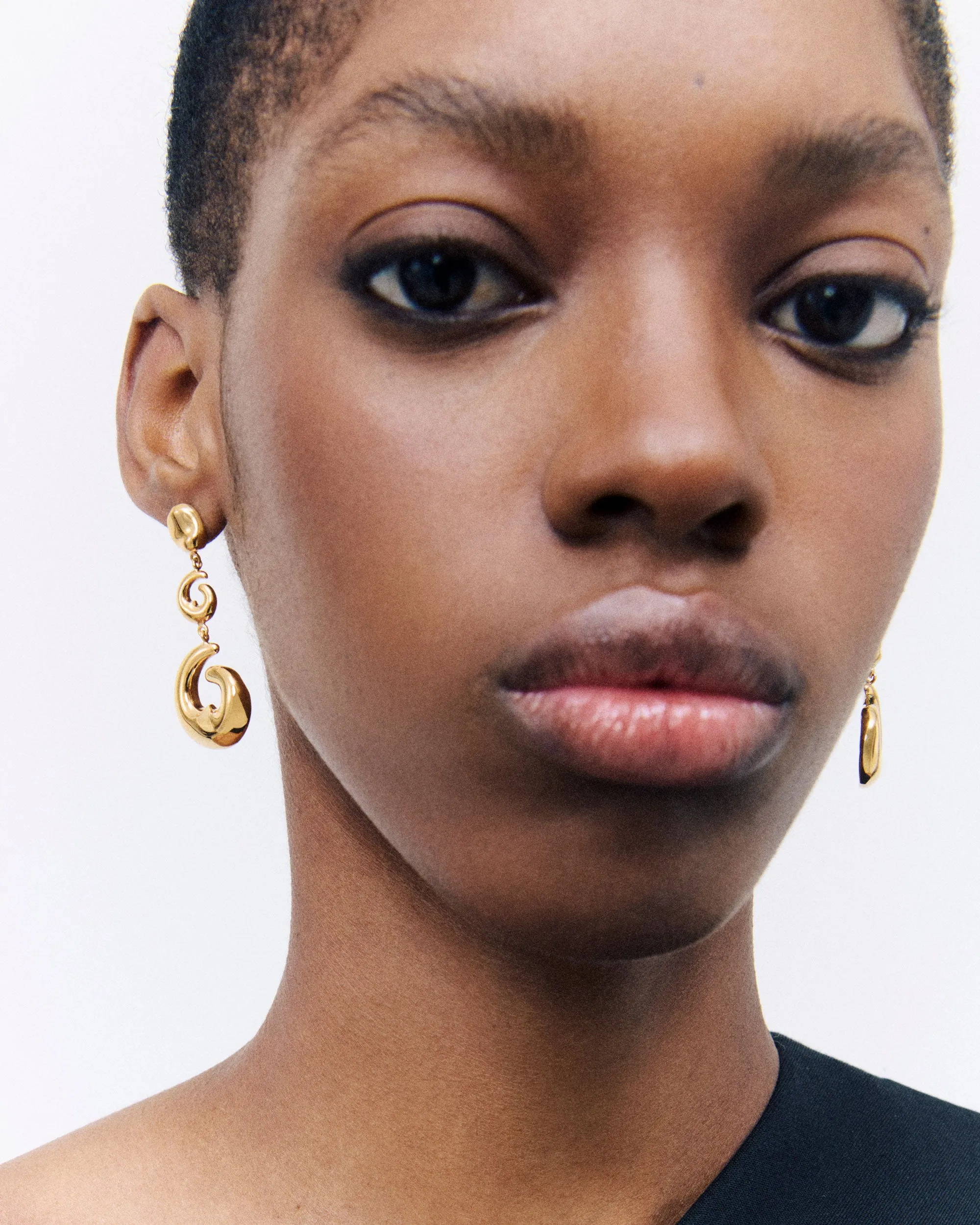 Short Hilda Earrings sold by AGMES product image thumbnail 2