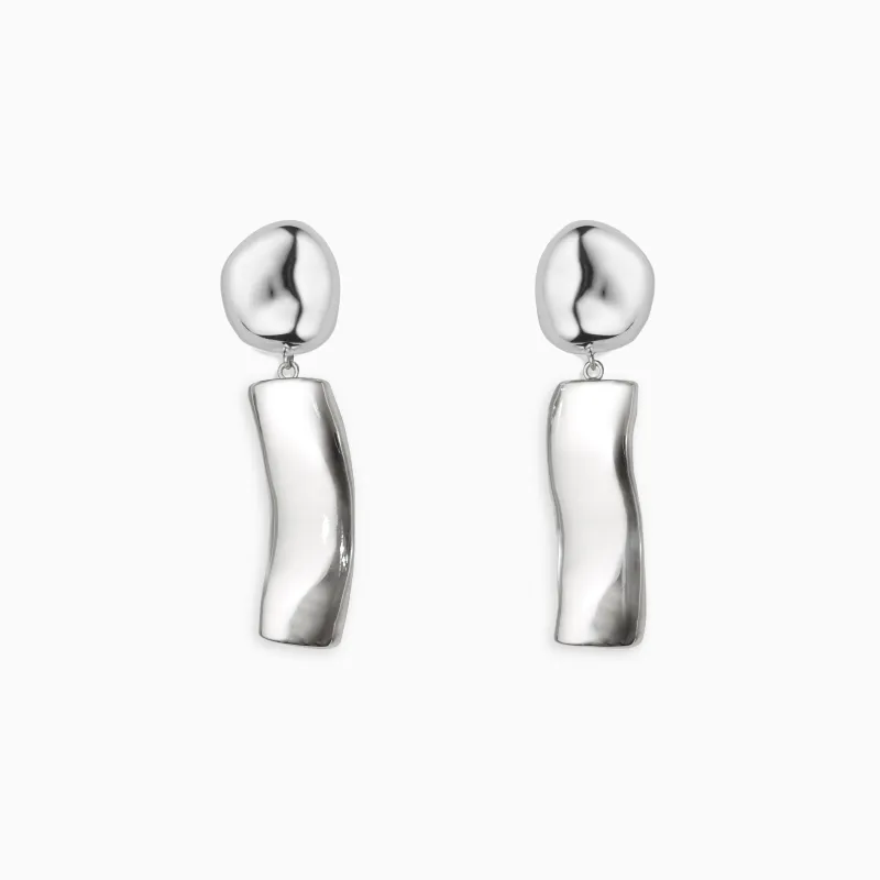 Short Ellsworth Earrings (Clip-On) made by AGMES