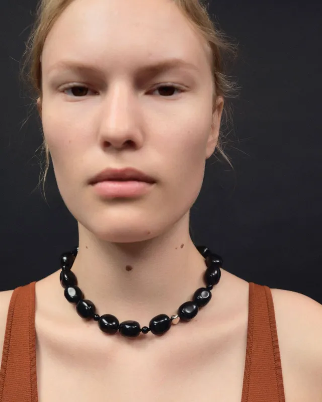 Onyx Necklace [Experiment] made by AGMES