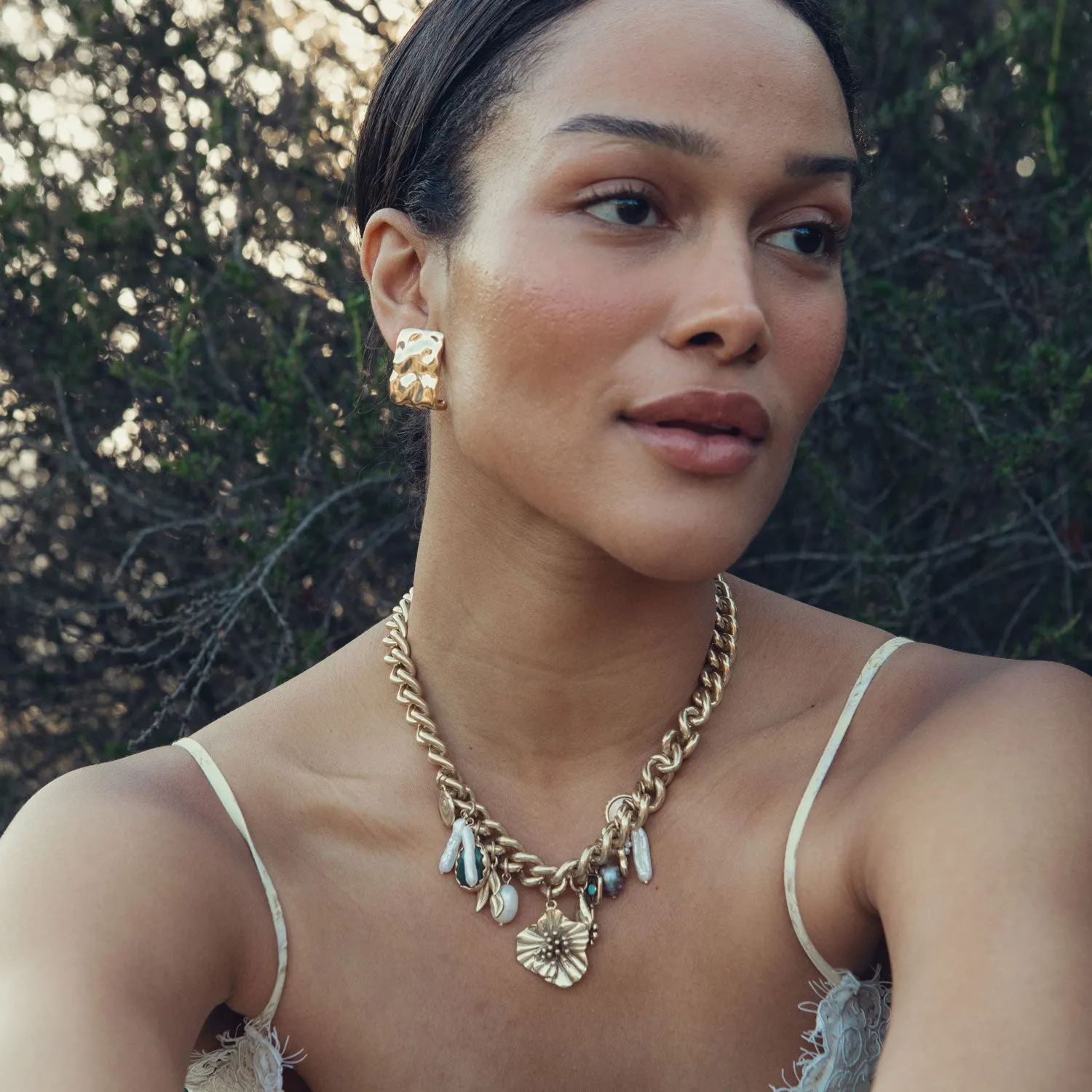 Gaia Charm Necklace sold by Mignonne Gavigan product image thumbnail 3