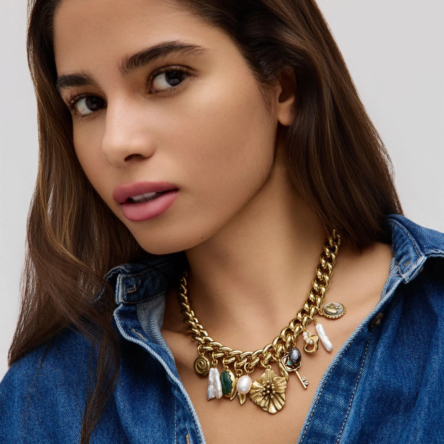 Gaia Charm Necklace sold by Mignonne Gavigan product image thumbnail 2