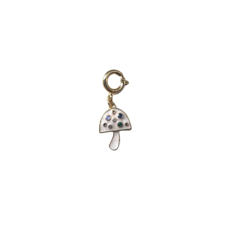 Mushroom Charm sold by Mignonne Gavigan