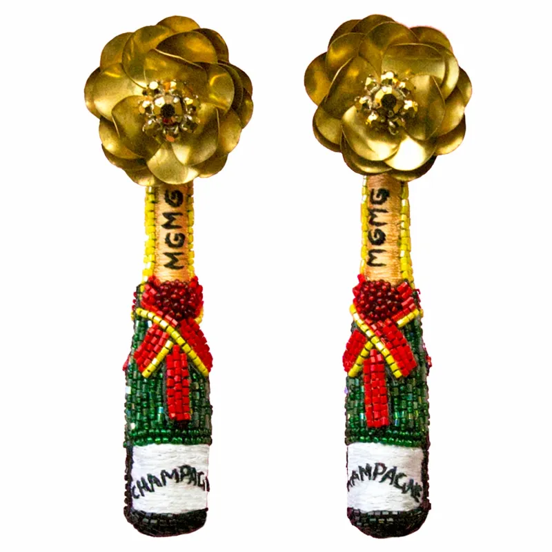 Champagne Earrings sold by Mignonne Gavigan