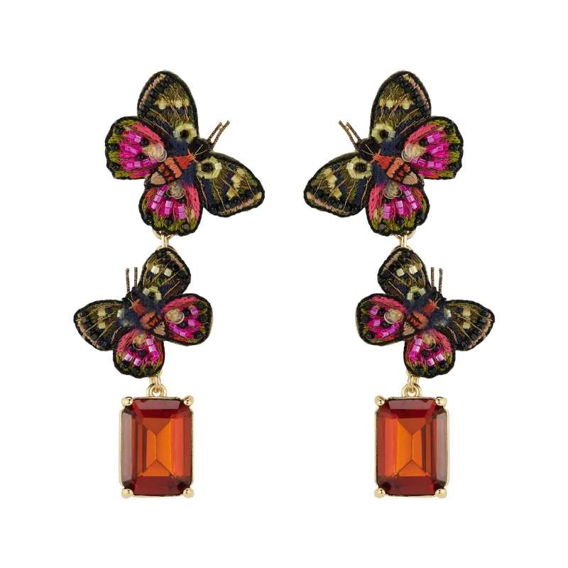 Luxe Colette Earrings made by Mignonne Gavigan