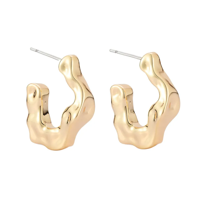 Anna Hoops made by Mignonne Gavigan