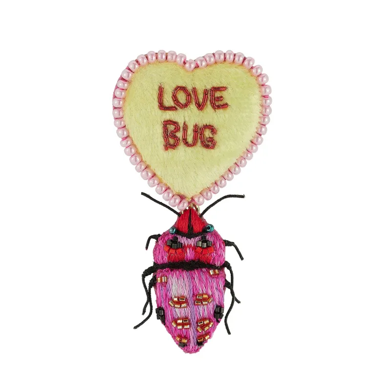 Love Bug Brooch made by Mignonne Gavigan