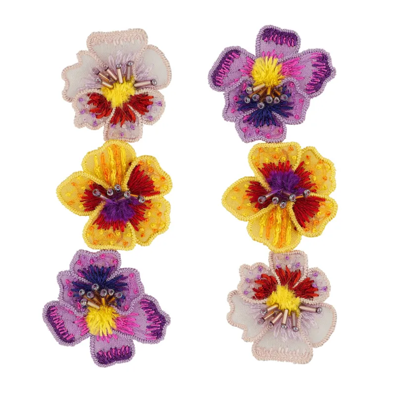 Sofia Earrings made by Mignonne Gavigan