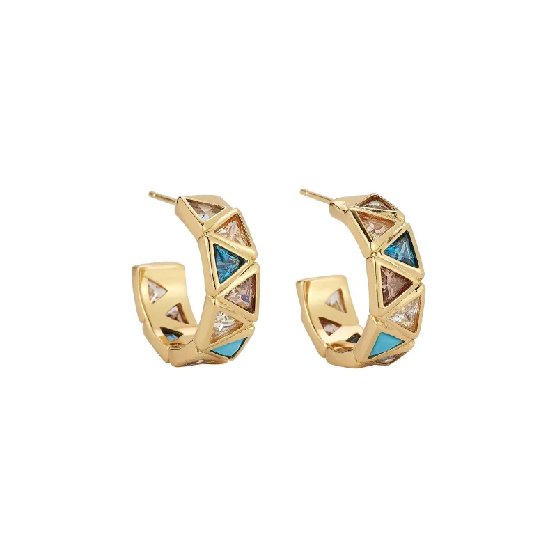 Ana Earrings made by Mignonne Gavigan