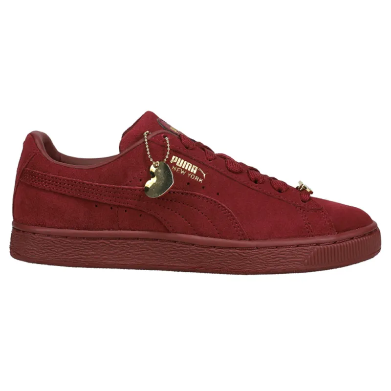 Suede Classic VD Flagship Logo Perforated Lace Up Sneakers made by Puma