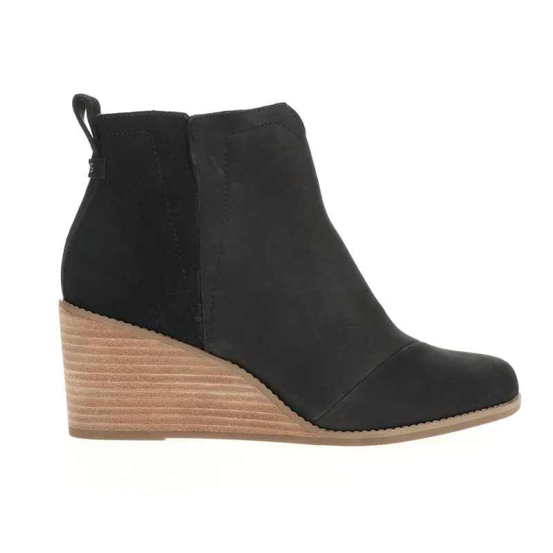 Clare Ankle Wedge Round Toe Booties sold by Shoebacca