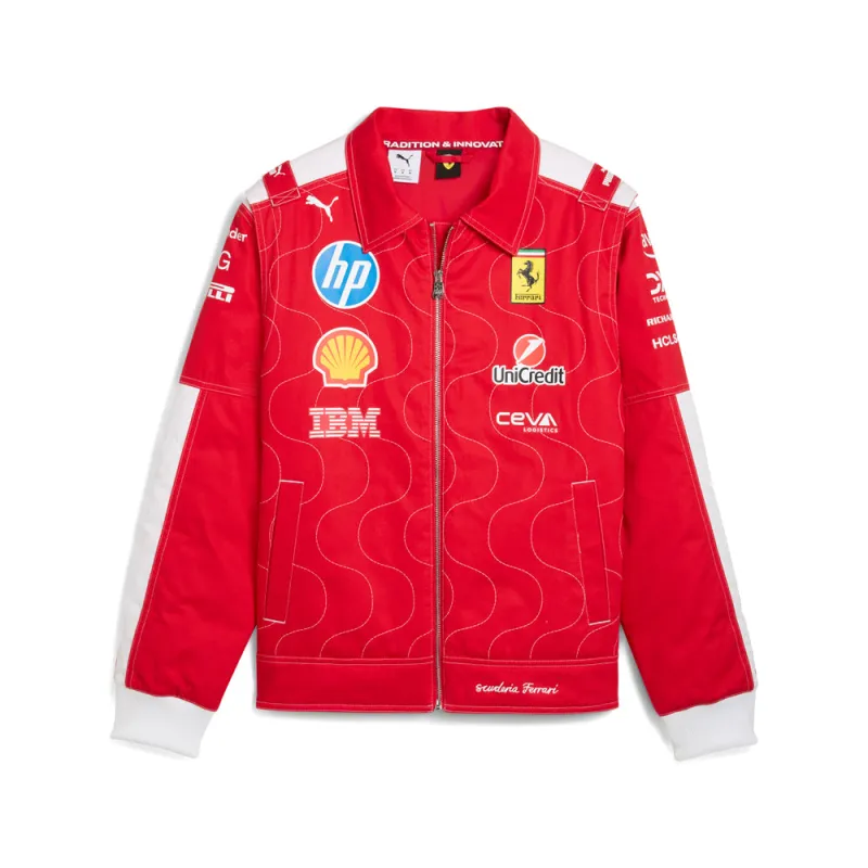 Scuderia Ferrari Team Monza Racing Full Zip Jacket made by Puma