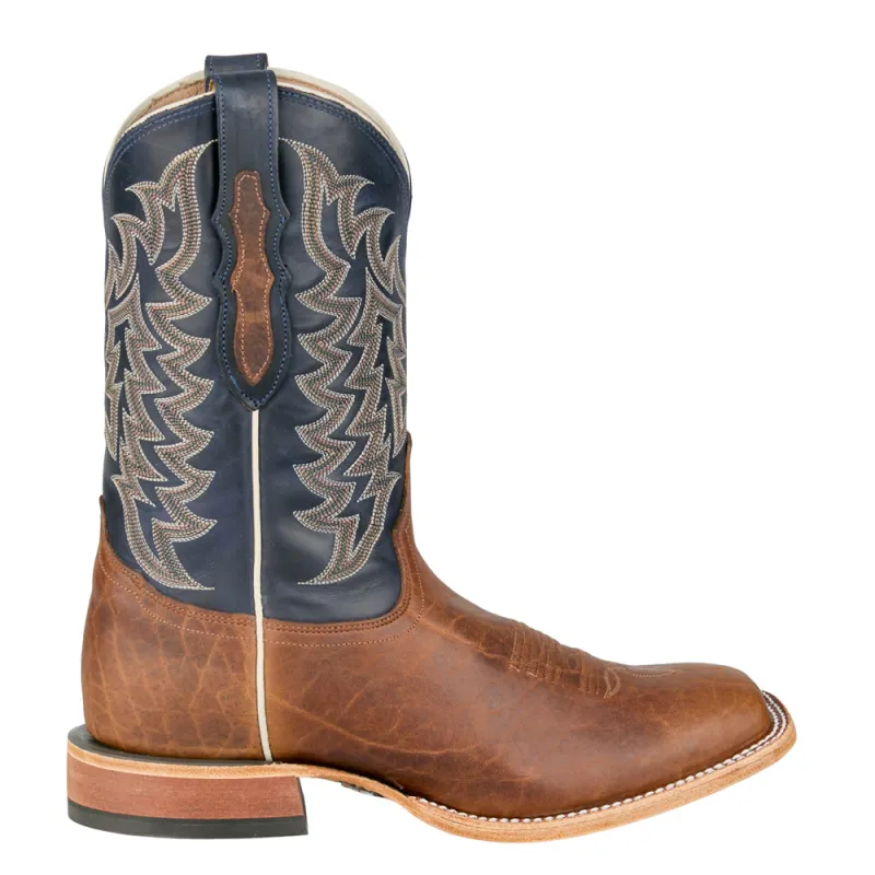 Alfredo 11 Inch American Bison Square Toe Cowboy Boots sold by Shoebacca